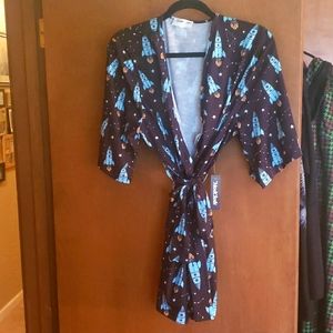 Brand new never worn Modcloth size s/m robe